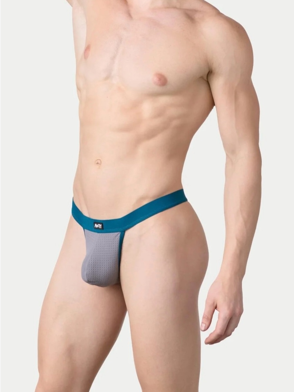 AWRY Aero Thong in Gray, Large - Picture 2 of 8